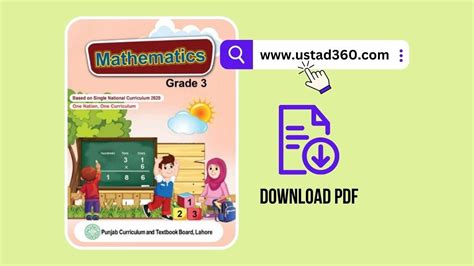 Three Class Maths Snc Punjab Textbook Pdf Ustad