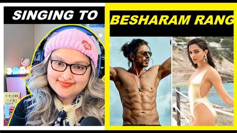 SINGING Besharam Rang For The FIRST TIME SRK Deepika Shilpa Rao