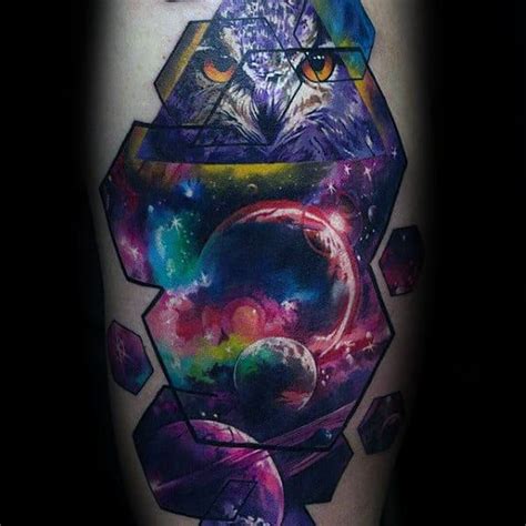 60 Nebula Tattoo Designs for Men