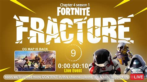 Fortnite Live Fracture Event Fortnite Fracture Update Fortnite New