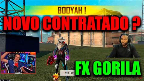 Cerol Revela Novo Contratado Do Fluxo Fx Gorila Youtube