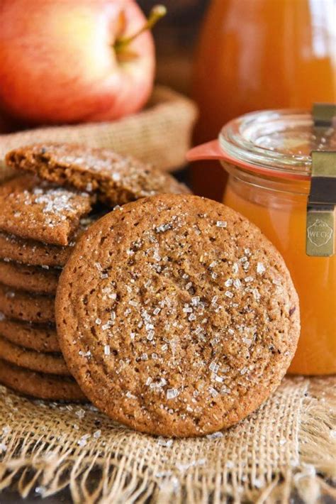 Apple Cider Cookies Extra Chewy Cookies With Crispy Edges And A Soft