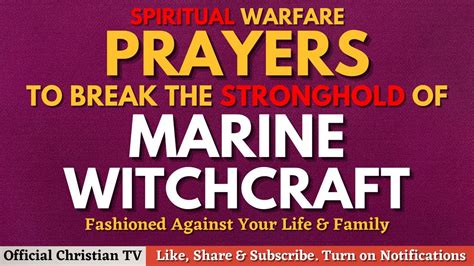 Prayers Against Marine Witchcraft Deliverance From Water Spirits