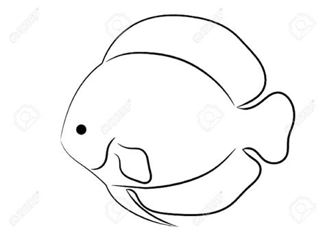 Fish Drawing Outline at GetDrawings | Free download