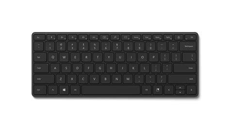 Microsoft Designer Compact keyboard Bluetooth QWERTY English Black 21Y ...