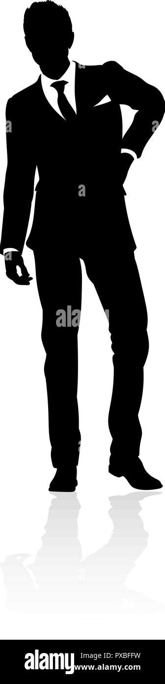 Business Person Silhouette Stock Vector Image & Art - Alamy