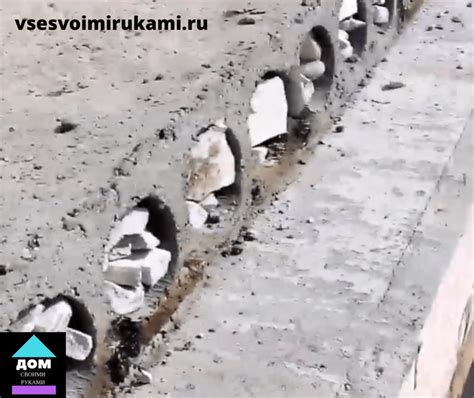 Анкеровка плит перекрытия дома