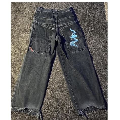 Genuine Rare Vintage Jnco Denim Jeans Sweet Blue Depop