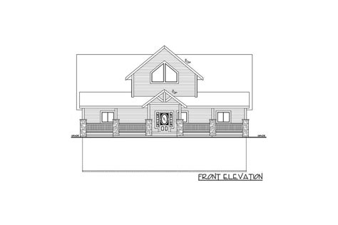 Mountain Craftsman Home Plan with Lower-level Garage - 35391GH ...