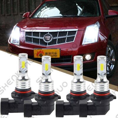 For Cadillac Srx Led Headlight Kit High Low Beam K Bulbs