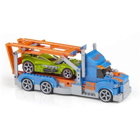Megabloks Micro Hot Wheels Kamion S Autem Max Kovy Hra Ky