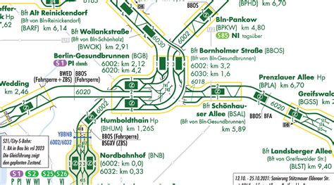 Gleispläne Gleisplan S Bahn Berlin 2022 älter