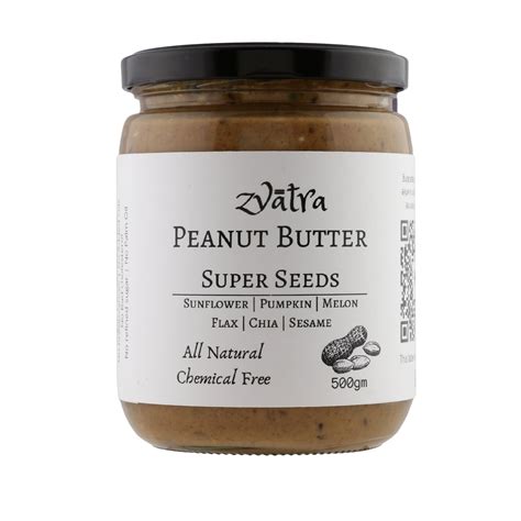 Peanut Butter - Super Seeds - Sweetened with Jaggery