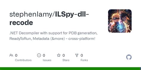 GitHub Stephenlamy ILSpy Dll Recode NET Decompiler With Support For