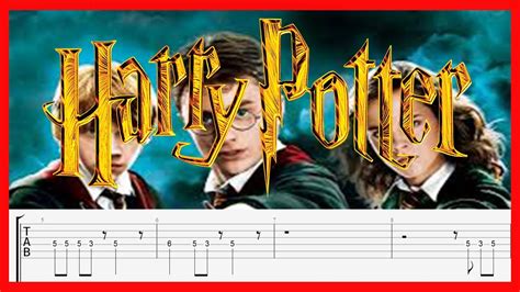 Harry Potter Easy Guitar Tab Youtube