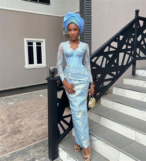 Unique And Best Ways To Style Your Aso Ebi Fabrics Ladeey