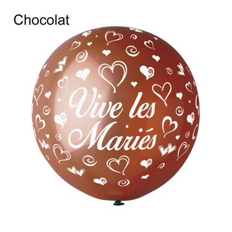 Ballon géant de mariage vive les mariés