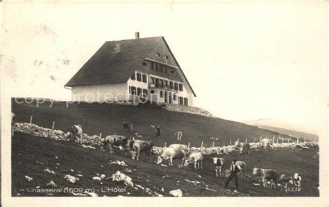 Postkarte Carte Postale Chasseral Be L Hotel Chasseral Be