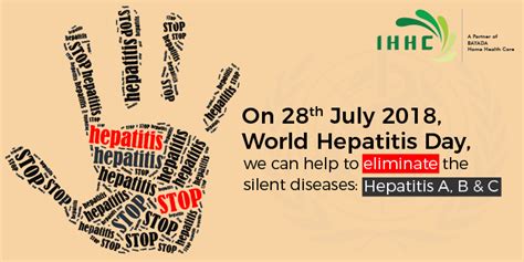 On 28th July 2018 World Hepatitis Day We Can Help To Eliminate The