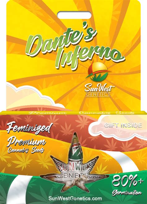 Dante’s Inferno Strain Feminized Marijuana Seeds | SunWest Genetics