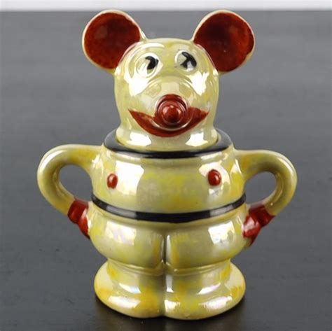 Antique Mickey Mouse Teapot By Walt Disney