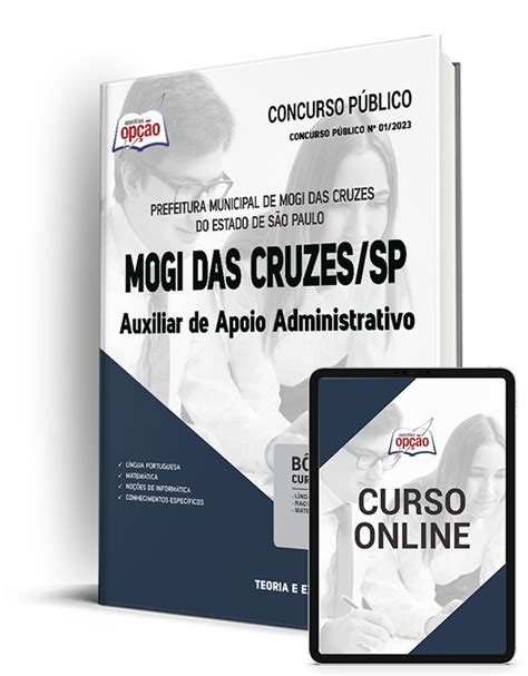 Apostila Prefeitura De Mogi Das Cruzes SP Auxiliar De Apoio