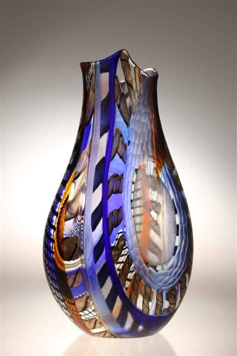 Murano Glass Studio Vase Notabilioso Reverse