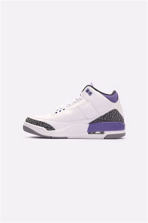 Кроссовки Air Jordan 3 Retro мужские фиолетовые (CT8532-105) — Купить ...