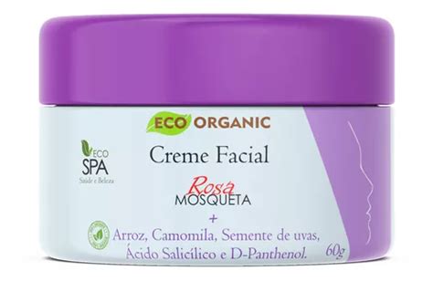 Crema Facial De Noche Arroz Con Rosa Mosqueta Eco Spa 60 G