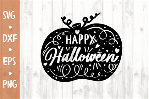 Happy Halloween SVG CUT FILE By Milkimil TheHungryJPEG