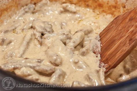 Maria S Russian Beef Stroganoff Natasha S Kitchen