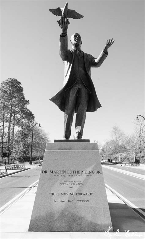 Atlanta Installs New Dr Martin Luther King Jr Monument