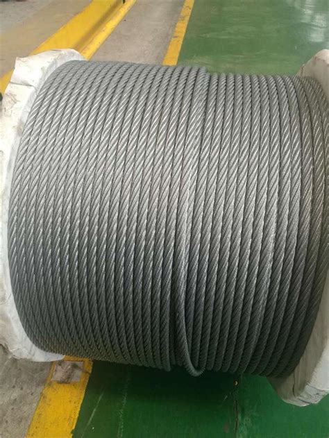 China Customized 13mm 6 19 Iwrc Ungalvanized Steel Wire Ropes Suppliers Manufacturers Factory