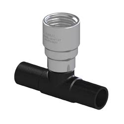 Harco Fittings Llc Pe Turf Irrigation Ips Molded Bf Swivel Tee