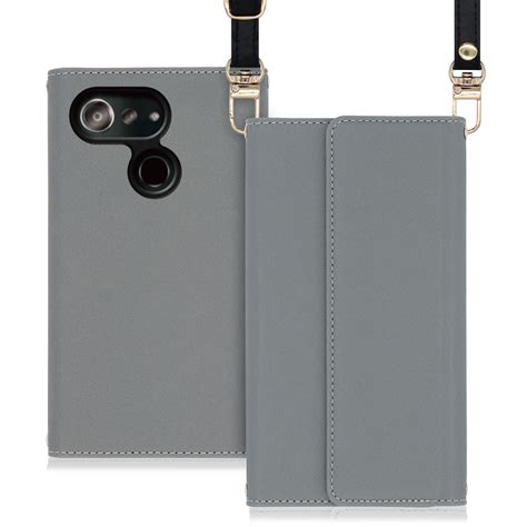 LooCo Official Shop LOOF Strap Android One S6 用 グレー 両手が使える ネックストラップ