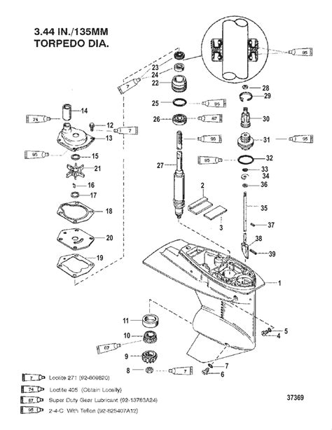 Gear Housing Driveshaft Gear Ratio Mercury Mercruiser