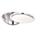 Buy Maxima Tri Ply Stainless Steel Tasla Tasra With Lid Induction