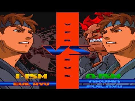 Longplay Zerando Street Fighter Alpha 3 Max Arcade World Tour Evil