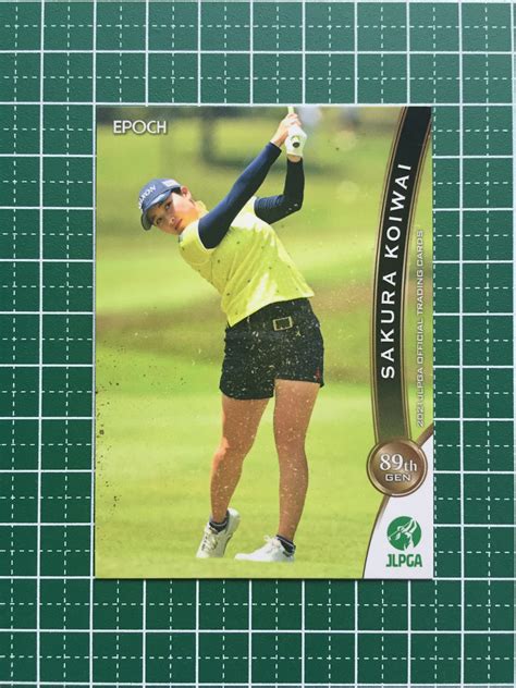 ヤフオク Epoch 2021 Jlpga 日本女子プロゴルフ協会 オフ