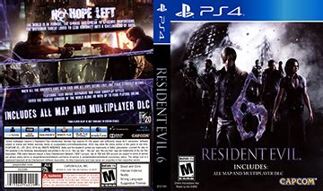 Resident Evil 6 PS4 The Cover Project