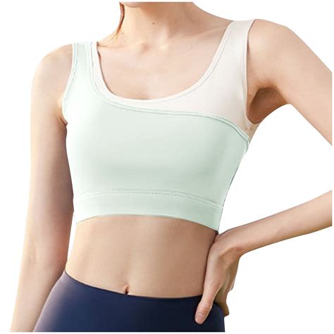 Mallwal T Shirt Bra Women Back Smoothing Bra Feature V Neck Padded Bra Style W 1463 Green L