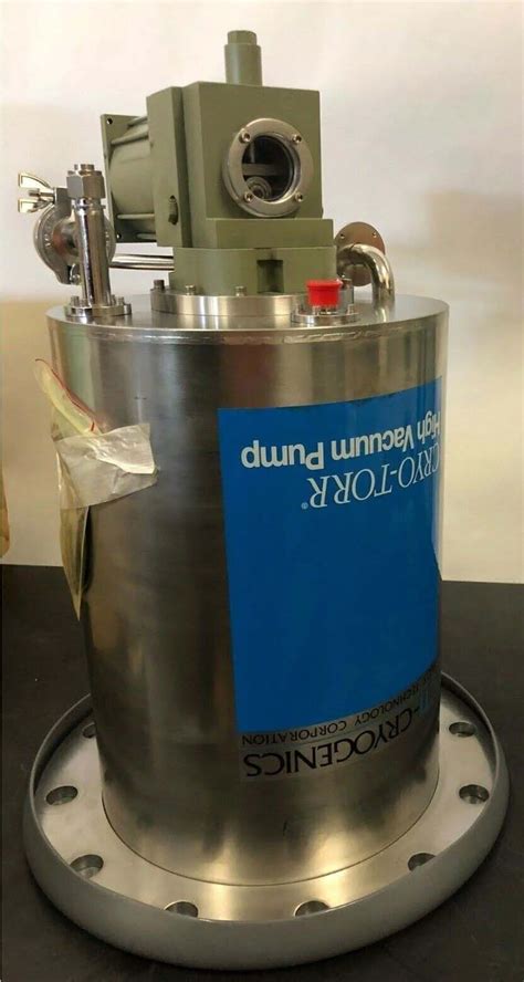 Cti Cryogenics Cryo Torr Pump Used For Sale Price Buy