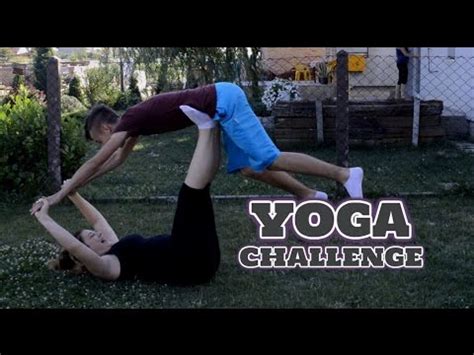 YOGA CHALLENGE I + Fails - YouTube