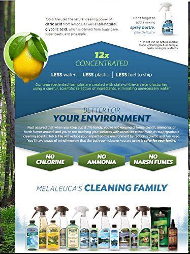 Melaleuca Ecosense Tub And Tile 12x Super Concentrated Bathroom Cleaner Want Additional Info