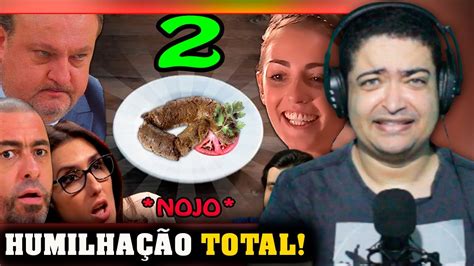 Os Piores Pratos e Humilhações do MasterChef Brasil PARTE 2 NOJENTO