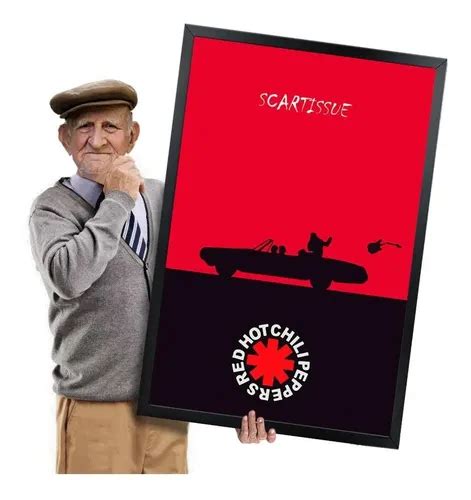 Quadro Moldura Red Hot Chili Peppers Rhcp A X Cm Parcelamento Sem Juros