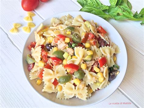 Insalata Di Pasta Mediterranea Le Ricette Di Matilde