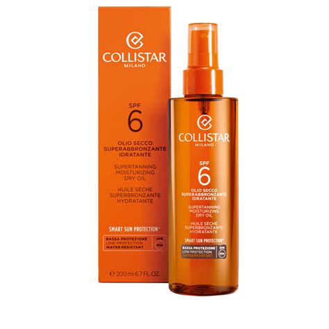 Collistar Supertanning Dry Oil SPF 6 Haar Shop Ch