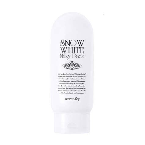 Crema Aclarante Snow White Milky Pack 200g Secret Key