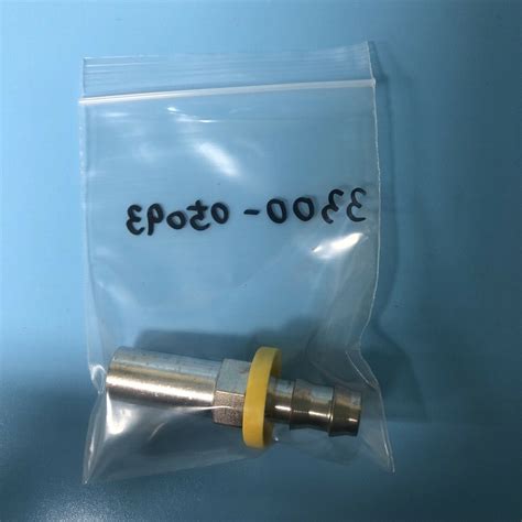 344-0303// AMAT APPLIED 3300-05093 FTGTBG ADPTR 1/2T X 3/8H-BARB SS NEW ...